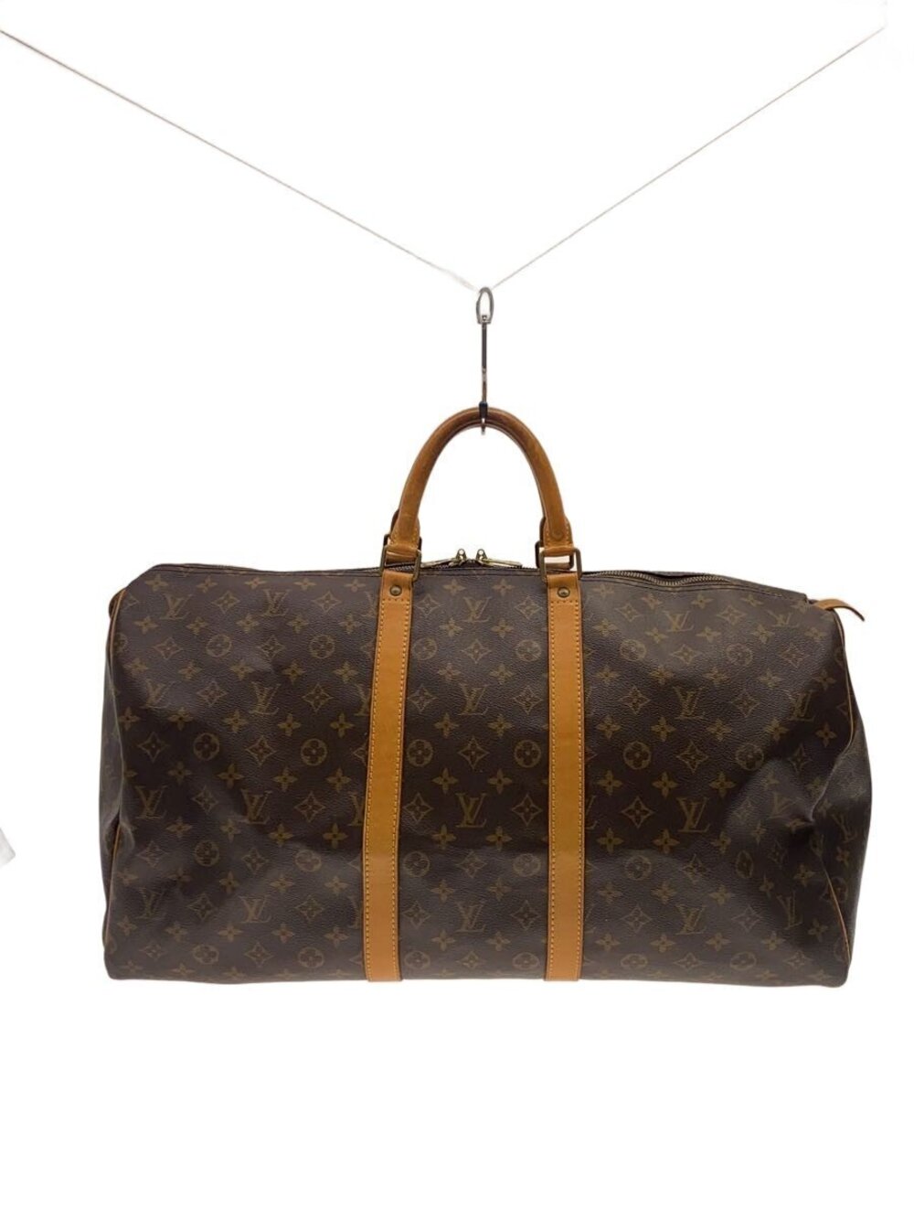 LOUIS VUITTON Keepall Monogram Canvas Brown